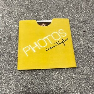 Photos from Taylor Polaroid 1989 and Reputation Poster from CD.